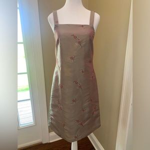 Country Road embroidered sheath tank dress